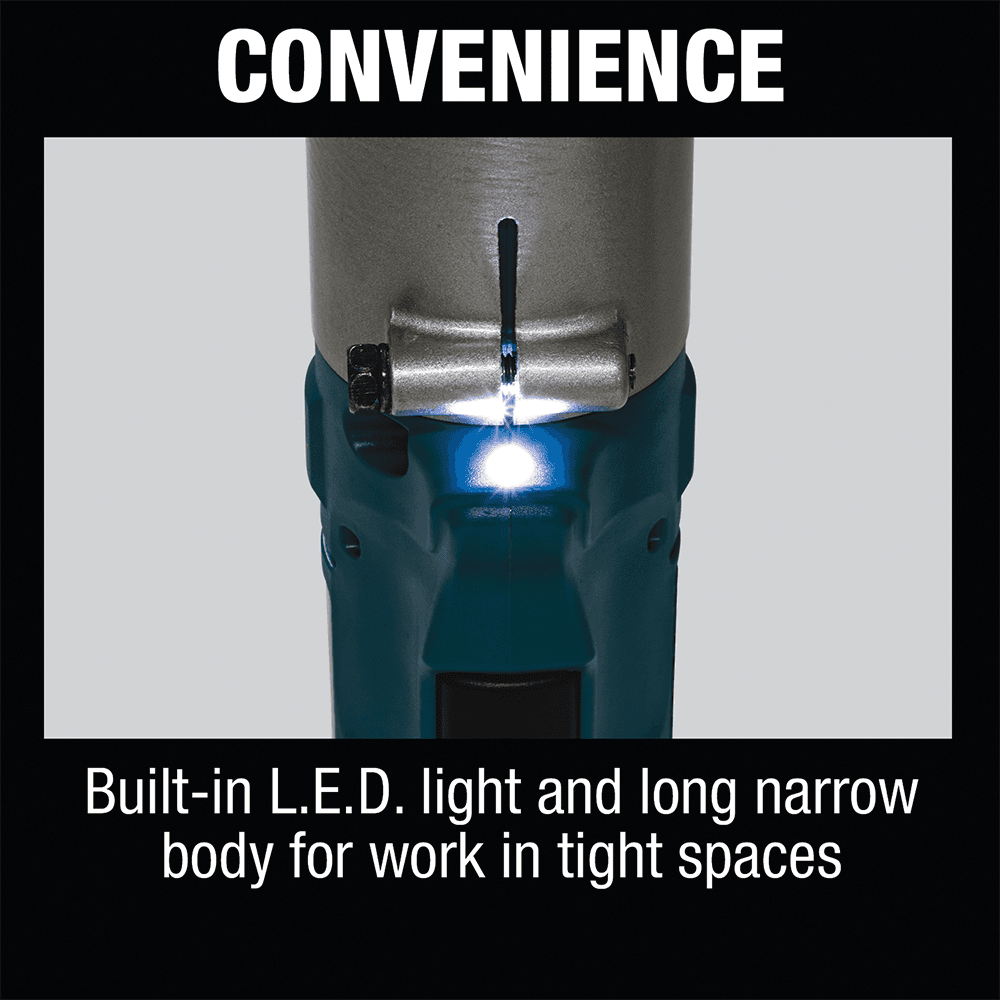 18V LXT Lithium-Ion Cordless 3/8" Square Drive Angle Impact Wrench Tool Only Alt 5 - Image