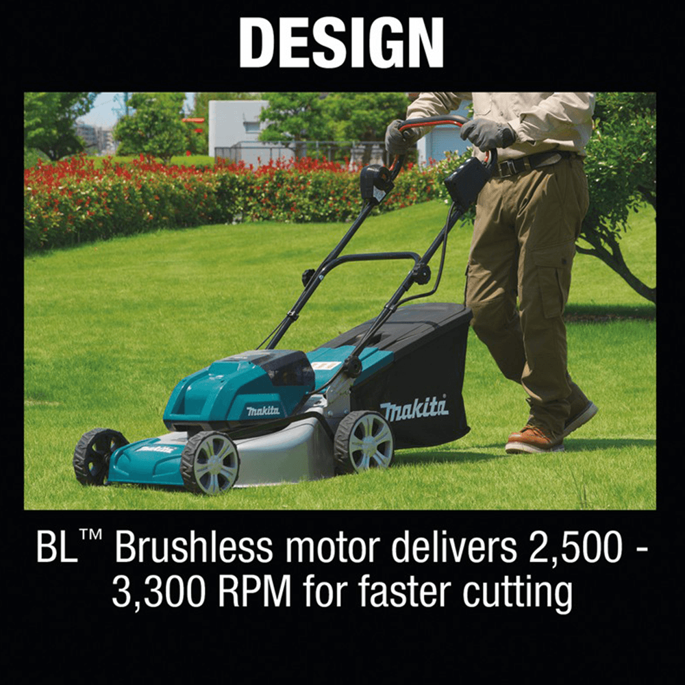 Makita 18V X2 (36V) LXT Brushless Cordless Commercial-Grade Steel Deck Lawn Mower