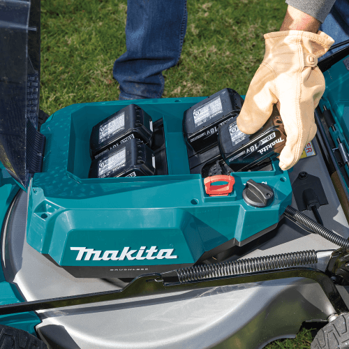 36V (18V X2) LXT Brushless 21" Self-Propelled Commercial Lawn Mower Kit with 4 Batteries (5.0Ah) Alt 14 - Image