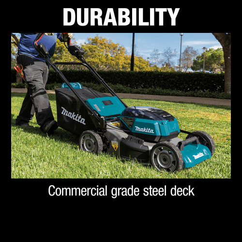 36V (18V X2) LXT Brushless 21" Self-Propelled Commercial Lawn Mower Kit with 4 Batteries (5.0Ah) Alt 31 - Image