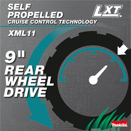 36V LXT 21" Self‑Propelled Lawn Mower Kit with 4 Batteries (5.0Ah) Alt 36 - Image