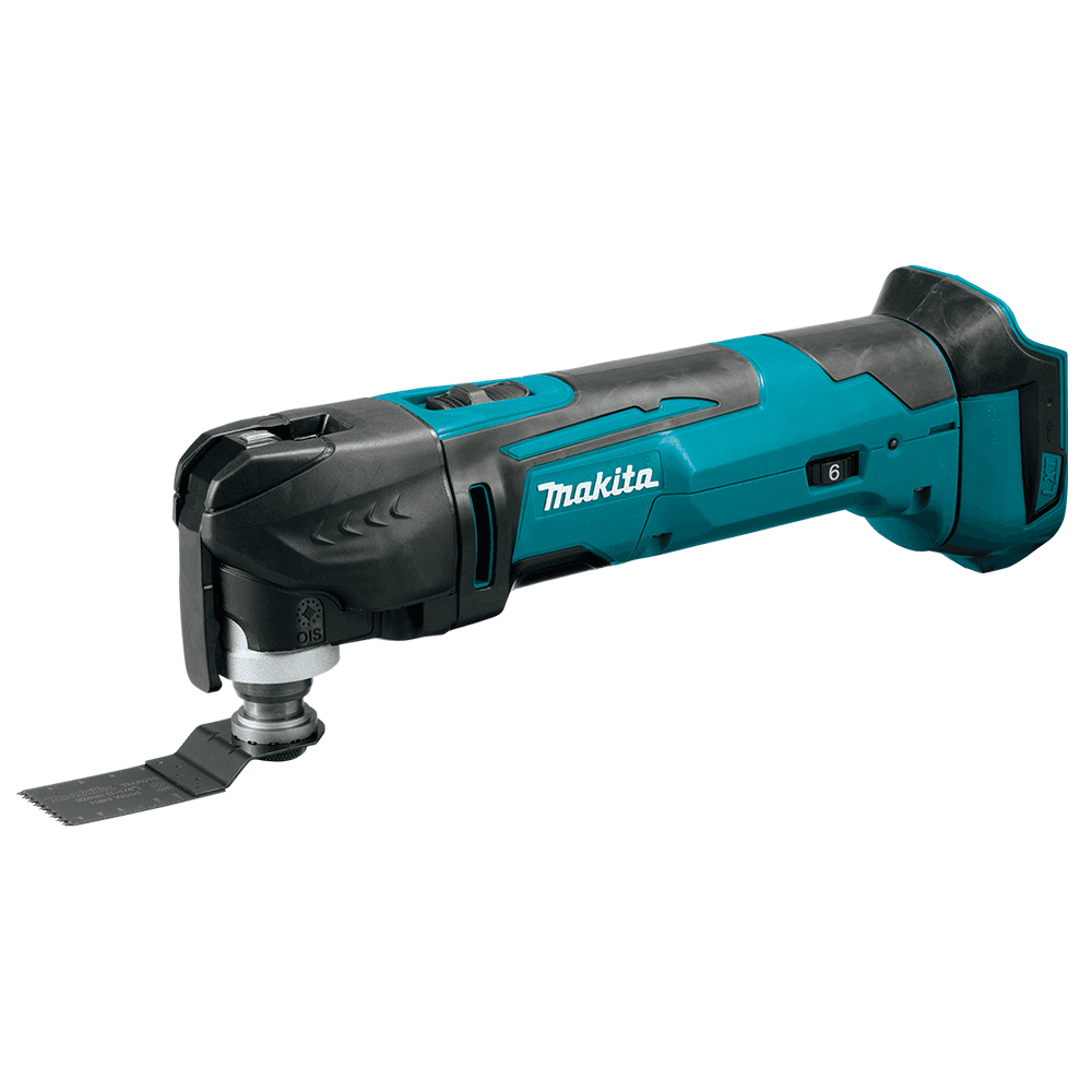 Cordless Multi-Tool with Variable Speed Control Dial and Soft Start Feature