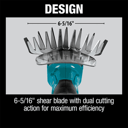 18V LXT Lithium‑Ion Cordless 6‑5/16" Grass Shear with Hedge Trimmer Blade, Tool Only Alt 21 - Image