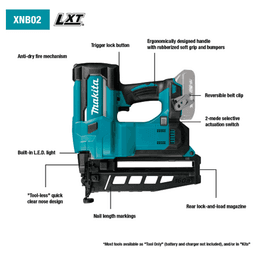 2‑1/2" x 16 Gauge Straight Finish Nailer Alt 1 - Image