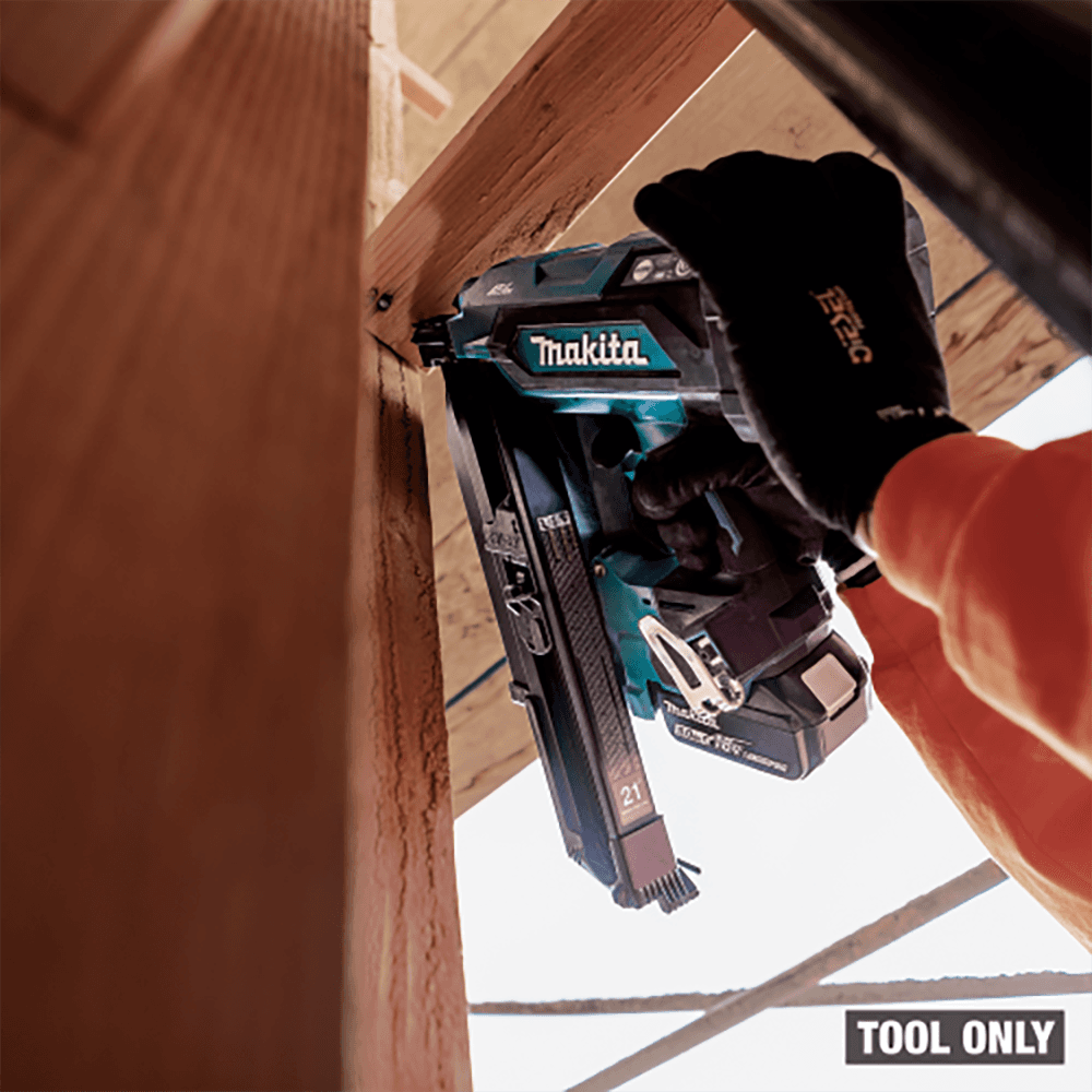 18V LXT Brushless Cordless 21° Full Round Head 3‑1/2" Framing Nailer, Tool Only Alt 7 - Image