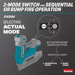Makita Infographic XNB06 Versatility
