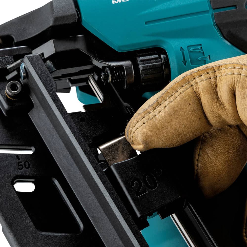 Makita XNB06Z Feature Shot (rear lock-and-load)