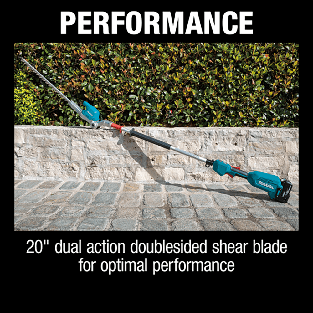 18V LXT Lithium‑Ion Brushless Cordless 20" Articulating Pole Hedge Trimmer Kit (5.0Ah) Alt 19 - Image