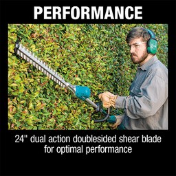 18V LXT Lithium‑Ion Brushless Cordless 24" Pole Hedge Trimmer, Tool Only Alt 14 - Image