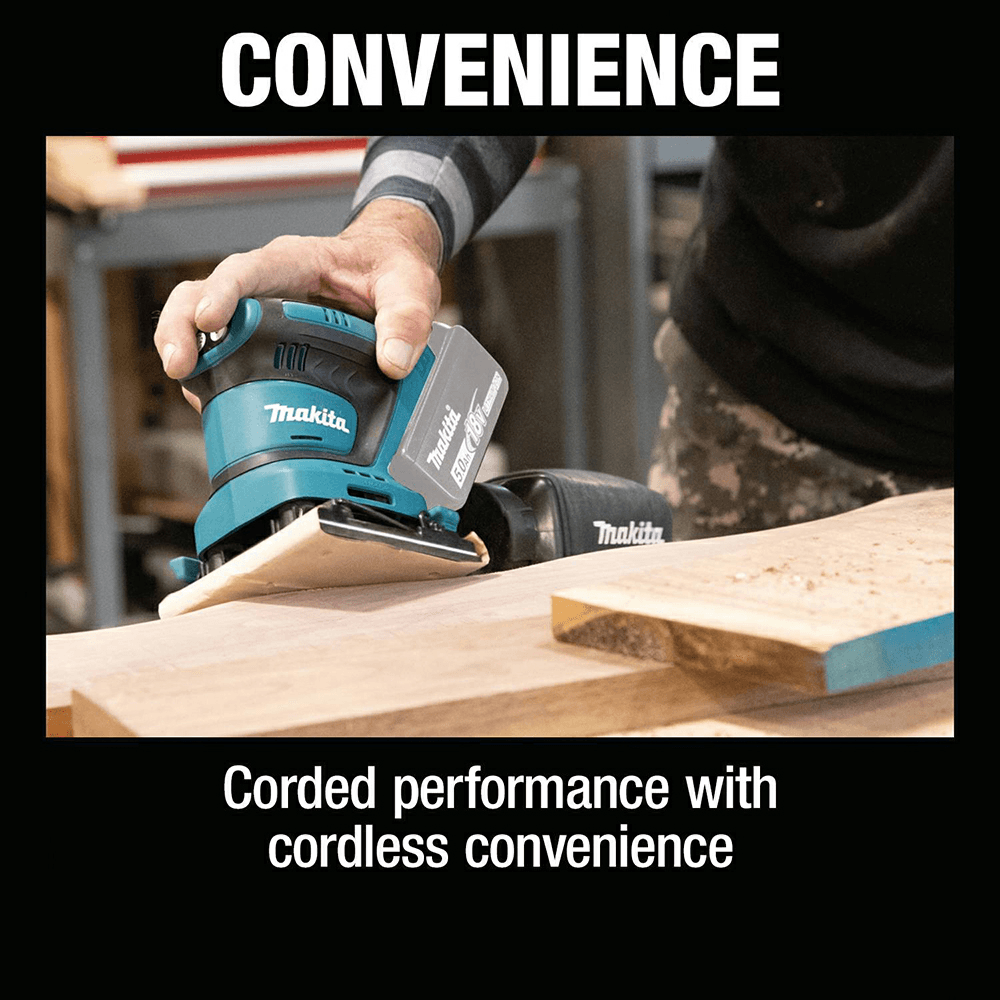 18V LXT Lithium-Ion Cordless 1/4 Sheet Finishing Sander Tool Only Alt 6 - Image