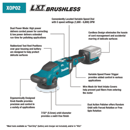 5"/6" Dual Action Random Orbit Polisher Alt 1 - Image