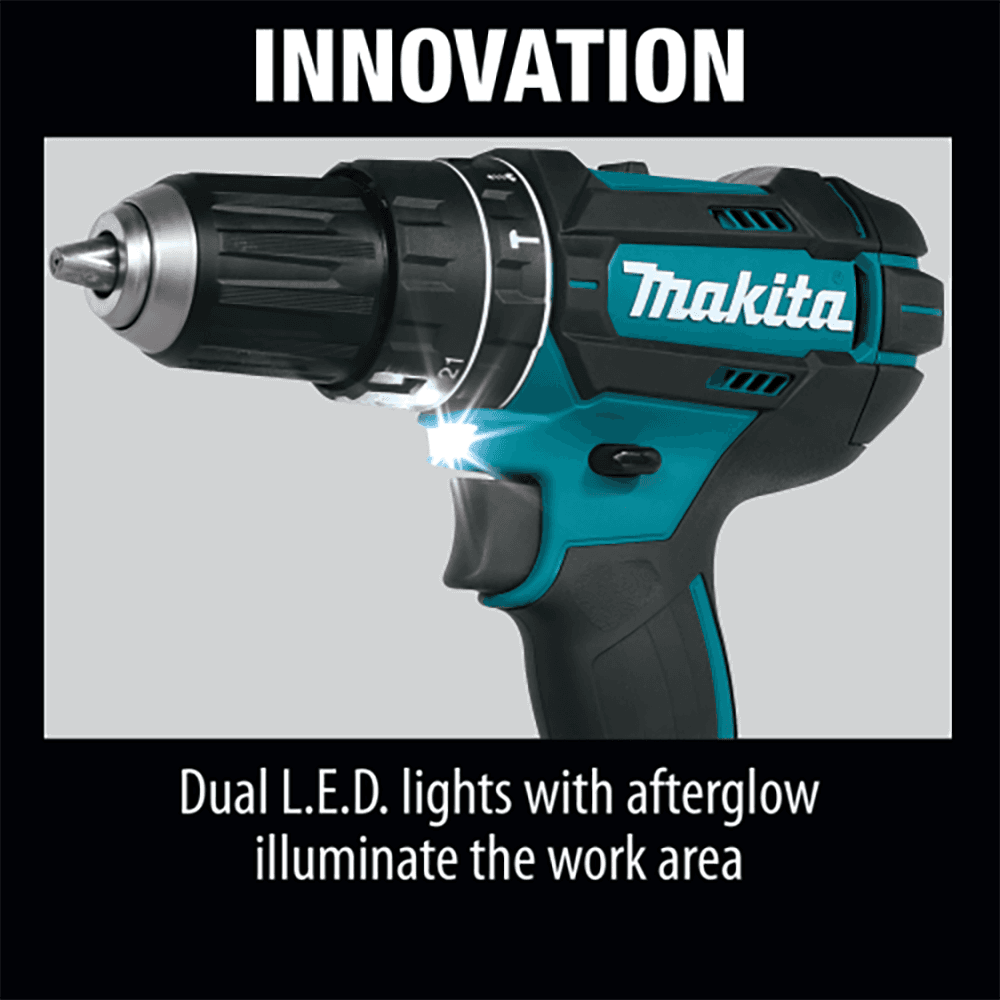 18V LXT Lithium‑Ion Compact Cordless 1/2" Hammer Driver‑Drill Kit Alt 9 - Image