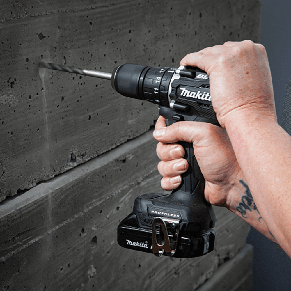 18V LXT Lithium‑Ion Sub‑Compact Brushless Cordless 1/2" Hammer Driver‑Drill Kit Alt 18 - Image