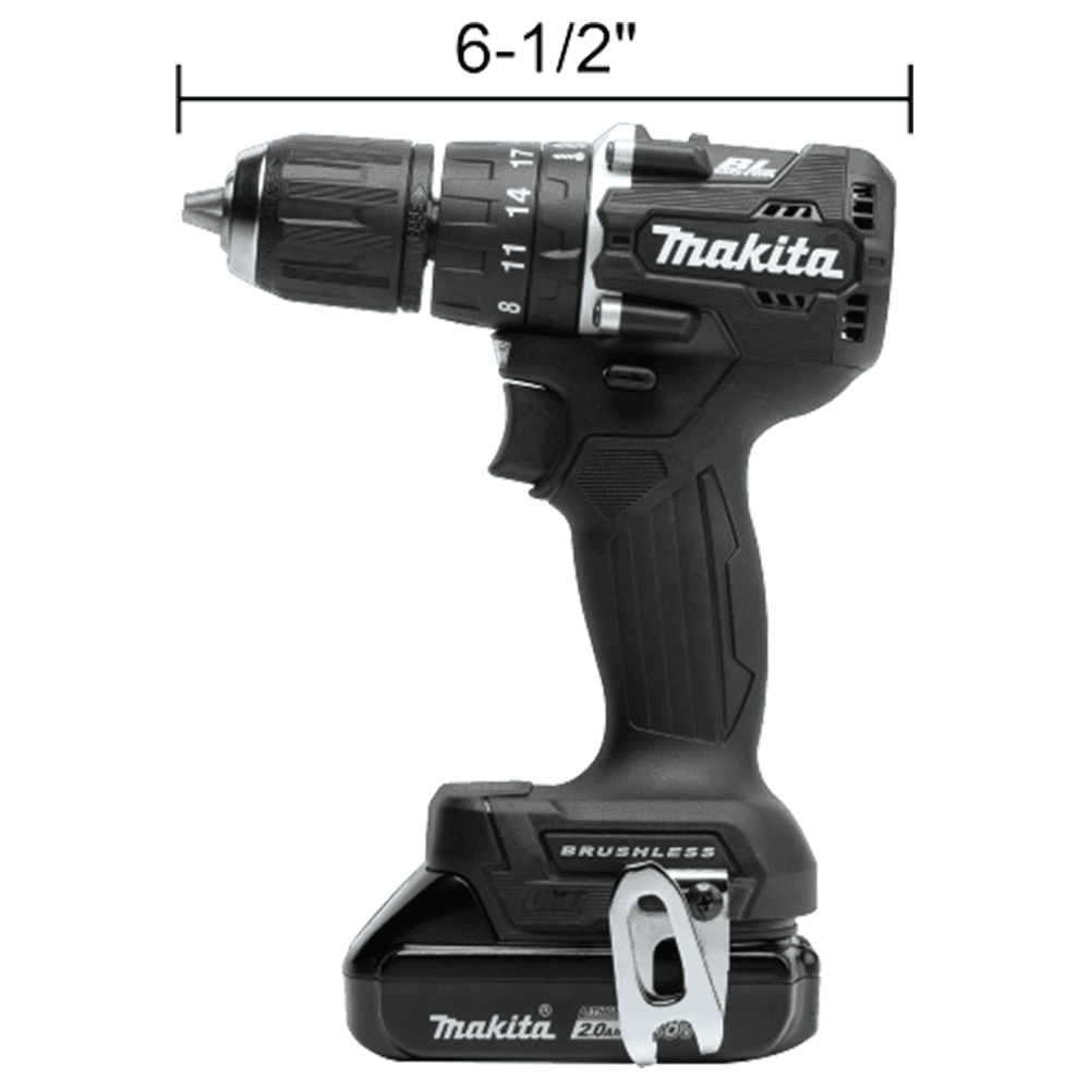 18V LXT Lithium‑Ion Sub‑Compact Brushless Cordless 1/2" Hammer Driver‑Drill Kit Alt 5 - Image