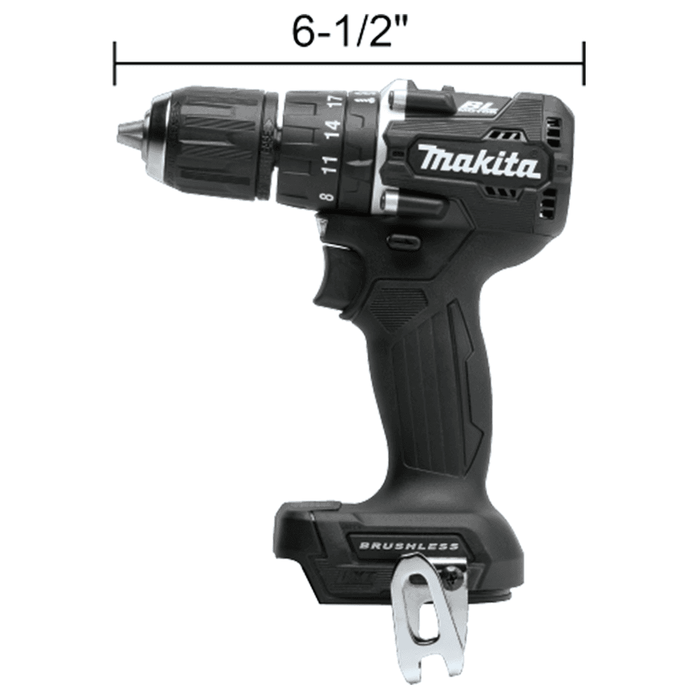 18V LXT Lithium‑Ion Sub‑Compact Brushless Cordless 1/2" Hammer Driver‑Drill Tool Only Alt 3 - Image