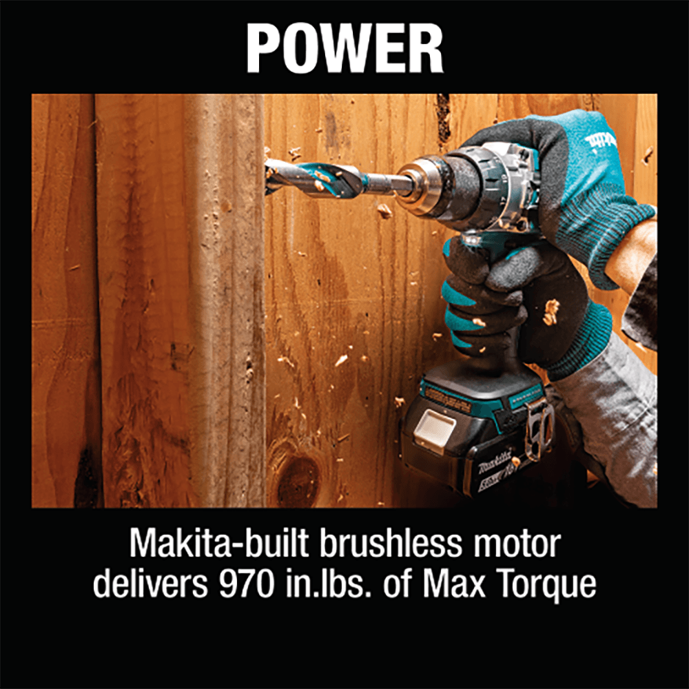 18V LXT Lithium‑Ion Compact Brushless Cordless 1/2" Hammer Driver‑Drill Kit Alt 12 - Image