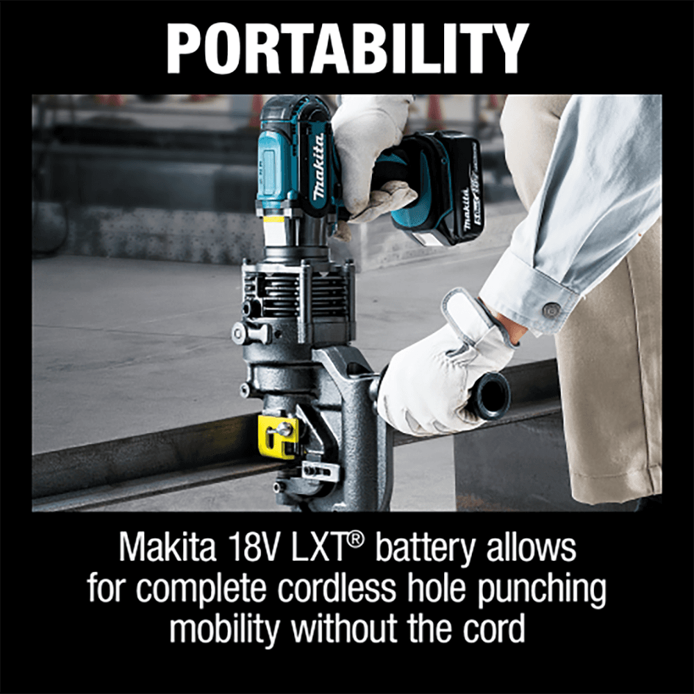 18V LXT Lithium‑Ion Cordless 5/16" Metal Hole Puncher Kit (5.0Ah) Alt 12 - Image