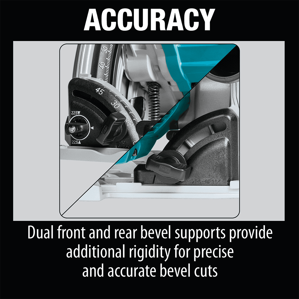 36V LXT Brushless 6-1/2" Plunge Circular Saw Tool Only with AWS Alt 2 - Image