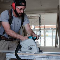 36V LXT Brushless 6-1/2" Plunge Circular Saw Tool Only with AWS Alt 5 - Image