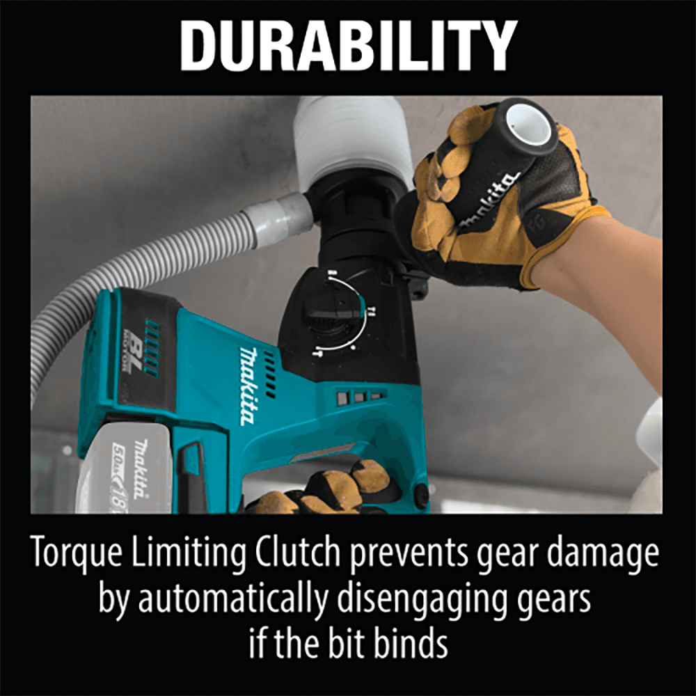 18V LXT Lithium‑Ion Brushless Cordless 1" SDS‑PLUS Rotary Hammer Tool Only Alt 13 - Image