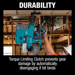 18V LXT Lithium‑Ion Brushless Cordless 1" SDS‑PLUS Rotary Hammer with HEPA Dust Extractor Attachment Tool Only Alt 4 - Image