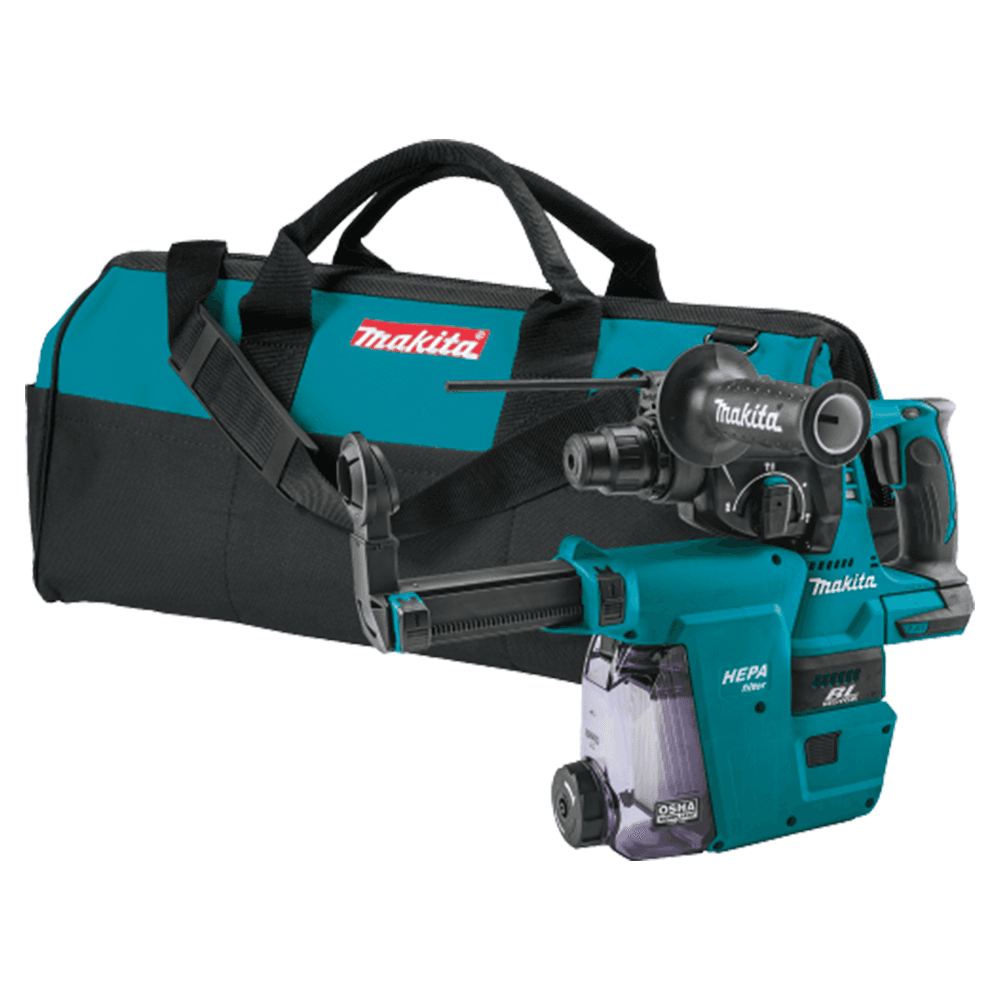 18V LXT Lithium‑Ion Brushless Cordless 1" SDS‑PLUS Rotary Hammer with HEPA Dust Extractor Attachment Tool Only Main - Image