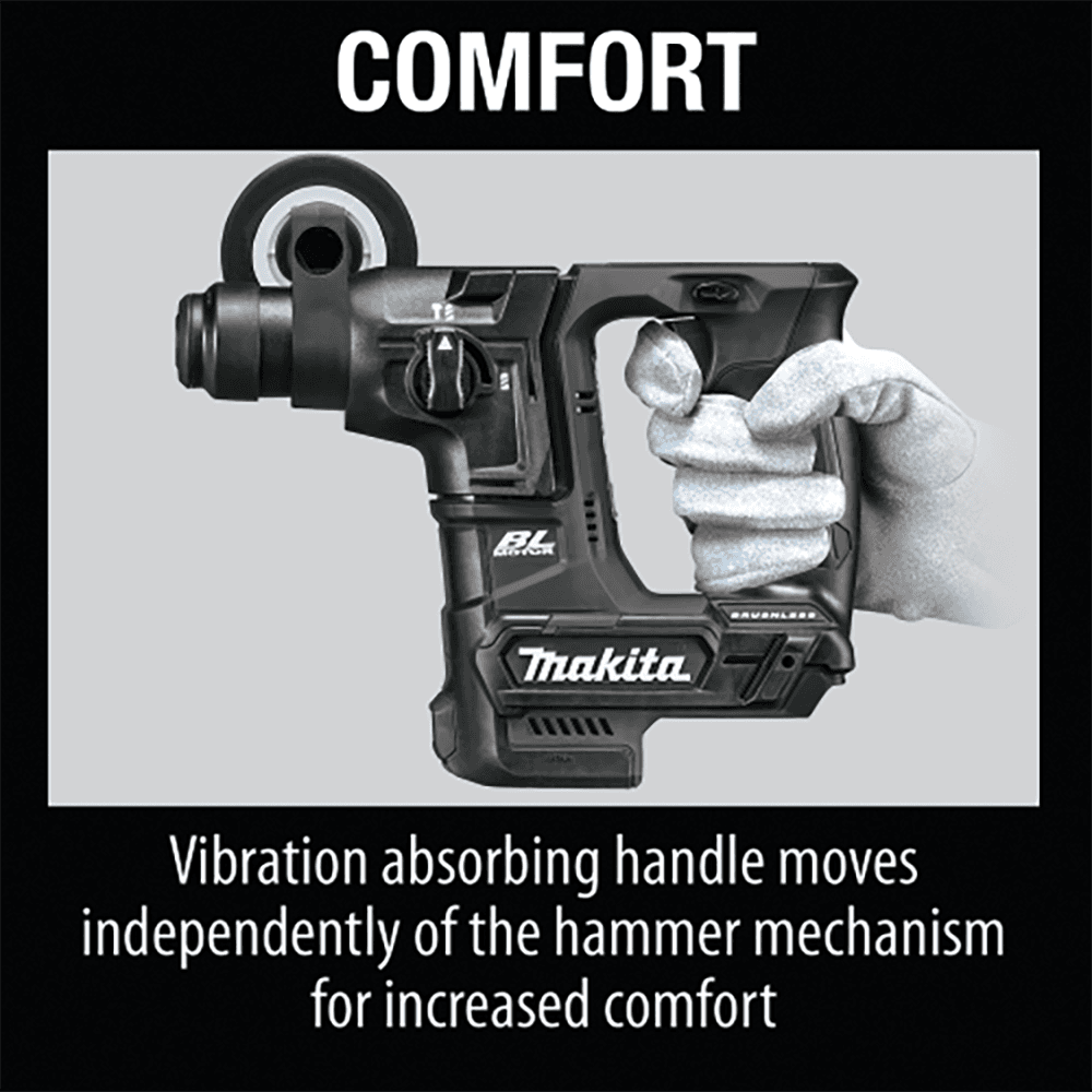 18V LXT Lithium‑Ion Sub‑Compact Brushless Cordless 11/16" SDS‑PLUS Rotary Hammer Tool Only Alt 12 - Image