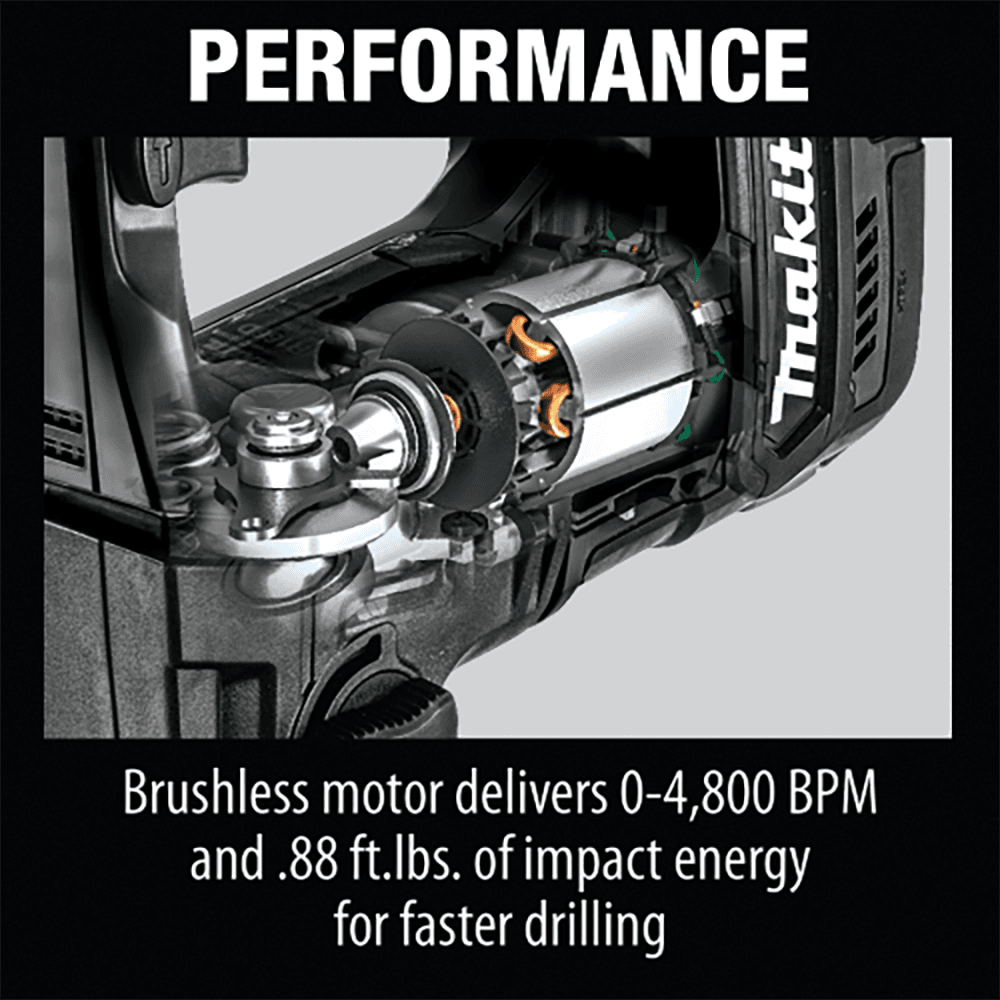 18V LXT Lithium‑Ion Sub‑Compact Brushless Cordless 11/16" SDS‑PLUS Rotary Hammer Tool Only Alt 14 - Image