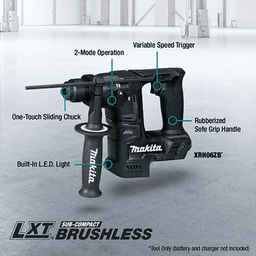 18V LXT Lithium‑Ion Sub‑Compact Brushless Cordless 11/16" SDS‑PLUS Rotary Hammer Tool Only Alt 2 - Image