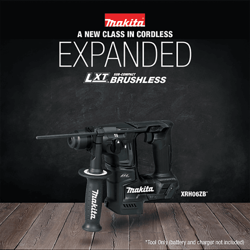 18V LXT Lithium‑Ion Sub‑Compact Brushless Cordless 11/16" SDS‑PLUS Rotary Hammer Tool Only Alt 6 - Image