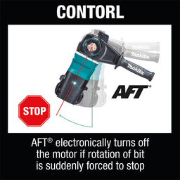 36V LXT Brushless 1-9/16" SDS-MAX Advanced AVT Rotary Hammer Kit with AFT/AWS (5.0Ah) Alt 4 - Image