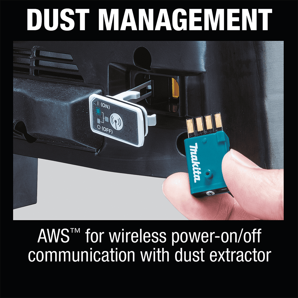 36V LXT Brushless 1-9/16" SDS-MAX Advanced AVT Rotary Hammer Kit with AFT/AWS (5.0Ah) Alt 5 - Image