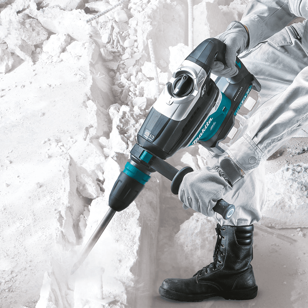 36V LXT Brushless 1-9/16" SDS-MAX Advanced AVT Rotary Hammer Tool Only with AFT/AWS Alt 6 - Image