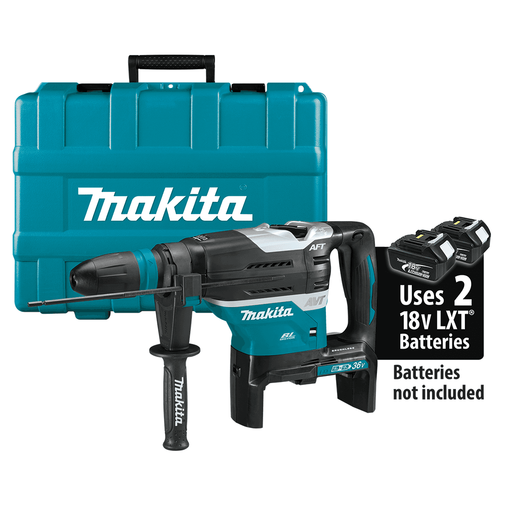 36V LXT Brushless 1-9/16" SDS-MAX Advanced AVT Rotary Hammer Tool Only with AFT/AWS Main - Image