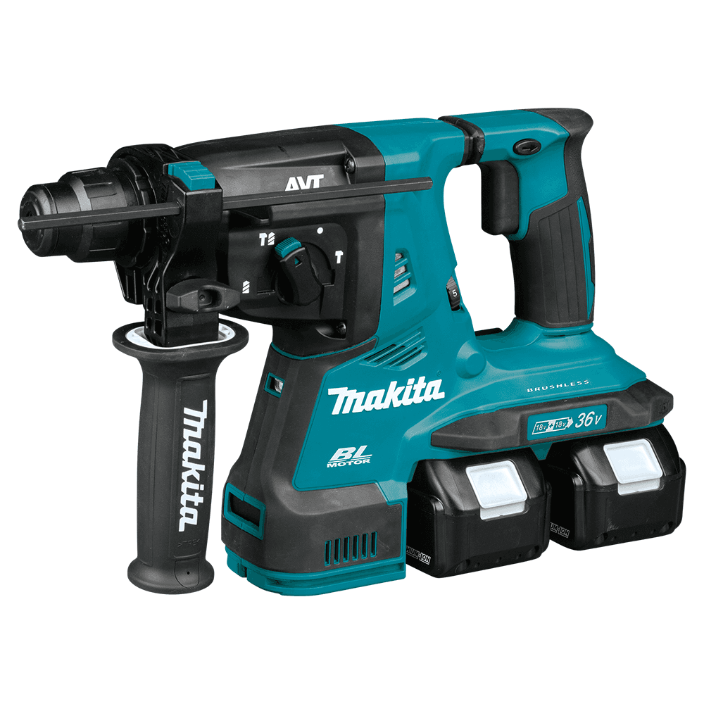 36V LXT Brushless 1-1/8" SDS-PLUS AVT Rotary Hammer Kit (5.0Ah) Alt 1 - Image