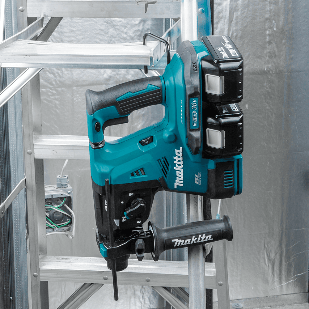 36V LXT Brushless 1-1/8" SDS-PLUS AVT Rotary Hammer Kit (5.0Ah) Alt 7 - Image