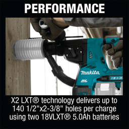 36V LXT Brushless 1-1/8" SDS-PLUS AVT Rotary Hammer Tool Only Alt 3 - Image