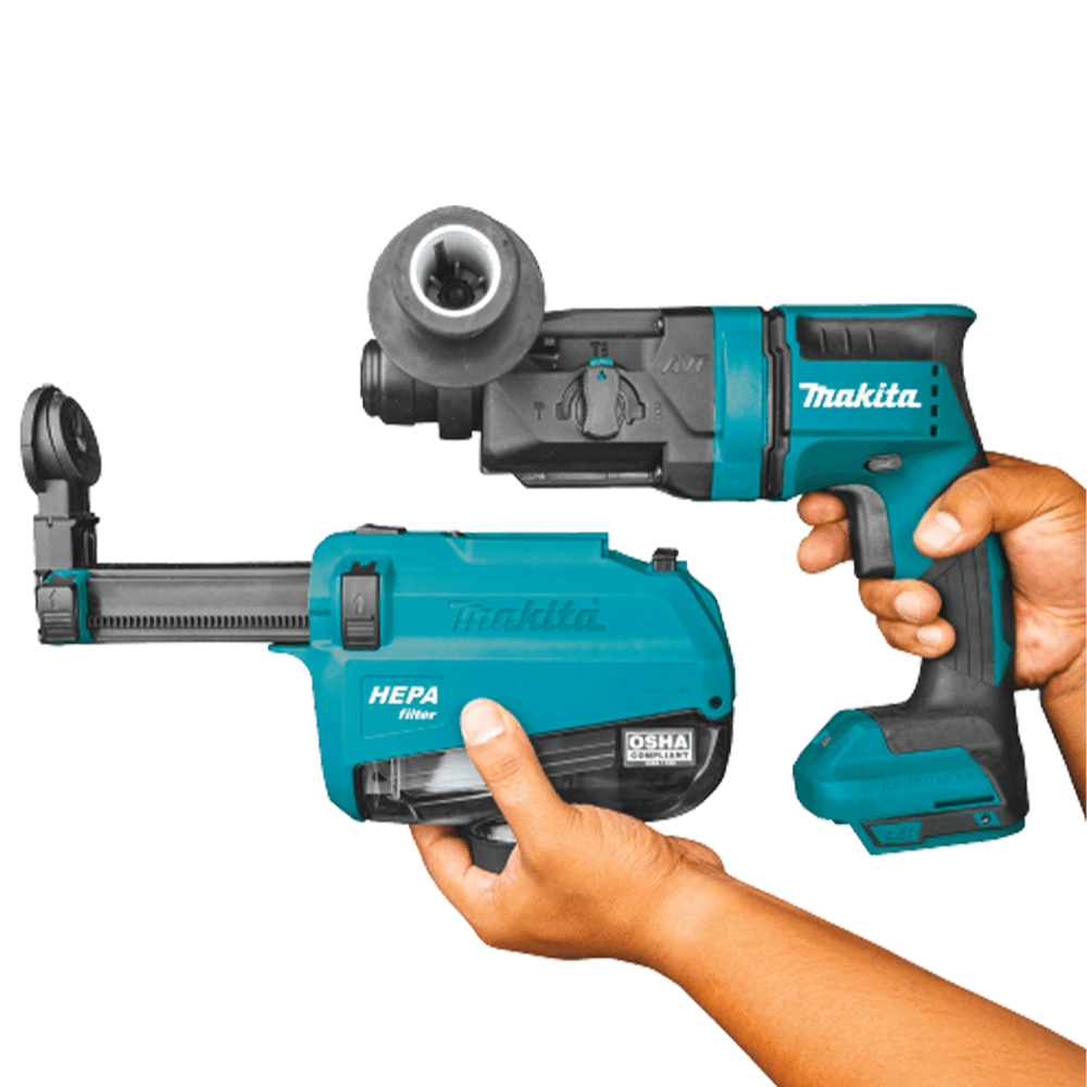 18V LXT Lithium‑Ion Brushless Cordless 11/16" SDS‑PLUS AVT Rotary Hammer with HEPA Dust Extractor AWS Capable Tool Only Alt 5 - Image