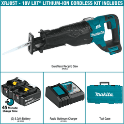18V LXT Lithium-Ion Brushless Cordless Recipro Saw Kit (5.0Ah) Alt 6 - Image
