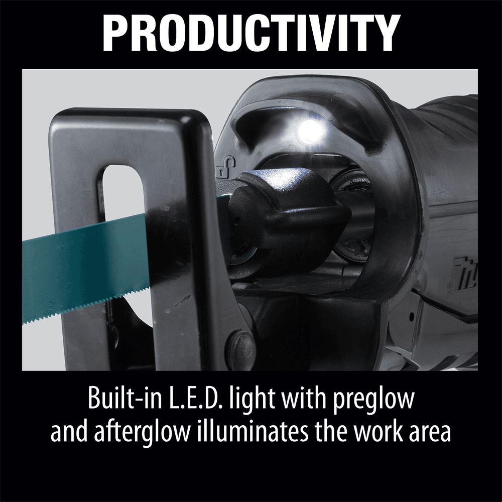 18V LXT Lithium-Ion Brushless Cordless Recipro Saw Tool Only Alt 3 - Image