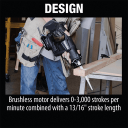 18V LXT Lithium-Ion Sub-Compact Brushless Cordless Recipro Saw Kit (2.0Ah) Alt 6 - Image