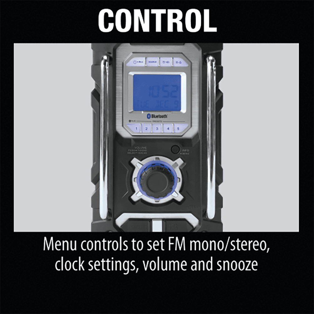 18V LXT 12V Max CXT Lithium‑Ion Cordless/Corded Bluetooth Job Site Radio, Tool Only Alt 10 - Image