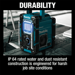 18V LXT 12V Max CXT Lithium‑Ion Cordless/Corded Bluetooth Job Site Charger/Radio, Tool Only Alt 6 - Image