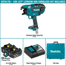 18V LXT Lithium‑Ion Brushless Cordless Rebar Tying Tool Kit (5.0Ah) Alt 12 - Image