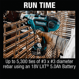 18V LXT Lithium‑Ion Brushless Cordless Rebar Tying Tool Kit (5.0Ah) Alt 23 - Image