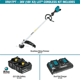 XRU17PT 36V LXT Brushless String Trimmer Kit (5.0Ah) Alt 14 - Image