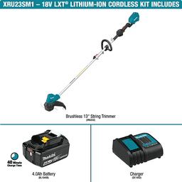 18V LXT Lithium‑Ion Brushless Cordless 13" String Trimmer Kit (4.0Ah) Alt 8 - Image