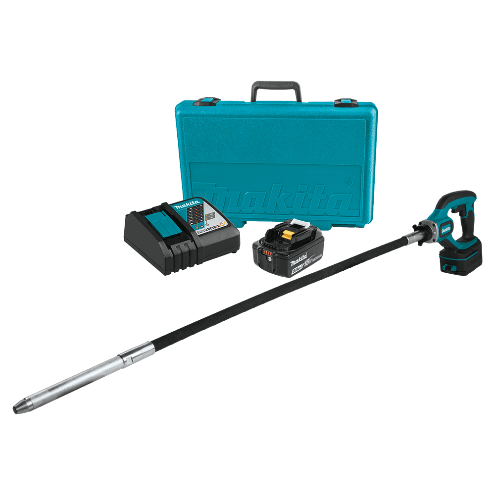 4' 18V LXT Lithium‑Ion Cordless Concrete Vibrator Kit (5.0Ah) Main - Image
