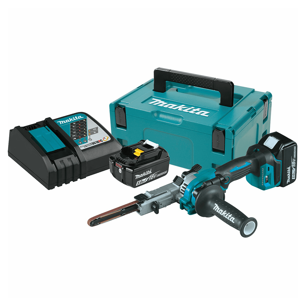 3/8" x 21" 18V LXT Lithium-Ion Brushless Cordless Detail Belt Sander Kit (5.0Ah) Main - Image