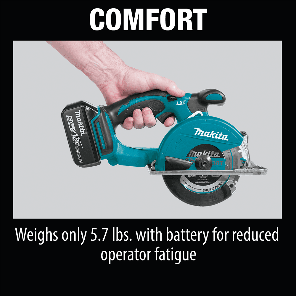 18V LXT Lithium-Ion Cordless 5-3/8" Metal Cutting Saw Kit (5.0Ah) Alt 14 - Image